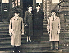 Hochzeit von Tante Grete + Onkel Henry am 17.09.1949