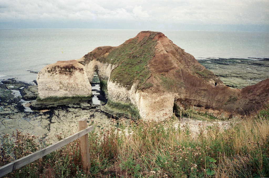 High Stacks, Flamborough Head. (Scan from September 1990)