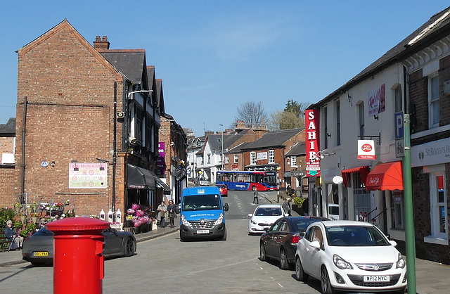 Warrington’s Own Buses ADL Enviro200 in Lymm - 28 Mar 2019 (P1000800)