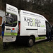 The Rhondda Tunnel Society van at Blaencwm