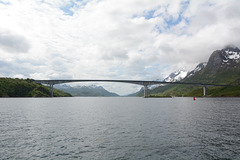 Norway, Lofoten Islands, Raftsundbrua over the Tengelfjord Norway, Lofoten Islands, Raftsundbrua over the Tengelfjord