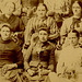 Cabinet Card Photo of Quilters, Northern Dauphin County, Pennsylvania, ca. 1880s (Cropped)