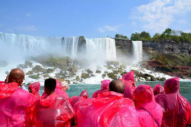 Canada 2016 – Niagara Falls – On the boat