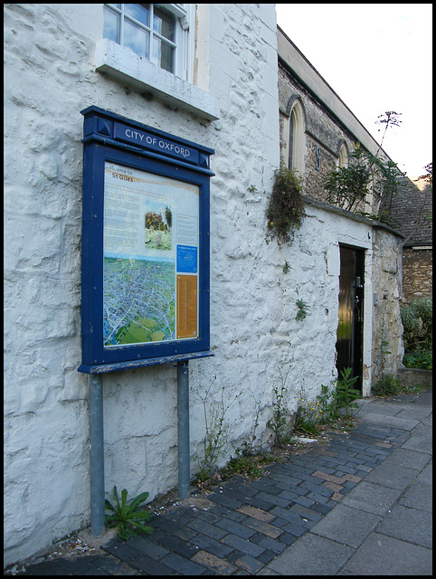 City of Oxford noticeboard