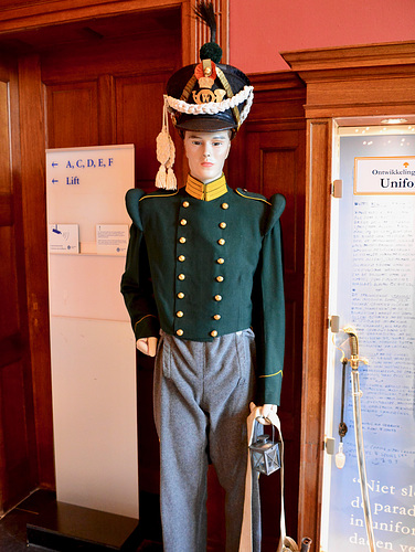 Uniform of the student militia Pro Patria