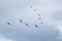 Red Arrows over Ullswater