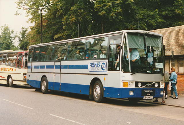349 Premier Travel Services (AJS) D849 KVE at Cambridge - 13 Aug 1988