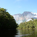 Venezuela, On the Way to Angel Falls upstream along the River of Carrao, The Northern Cliffs of Auyantepui are seeing ahead