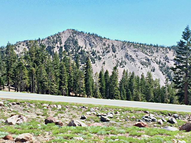 View across Mount Shasta