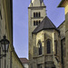 in der Prager Burg - Blick zur Basilika St. Georg (© Buelipix)