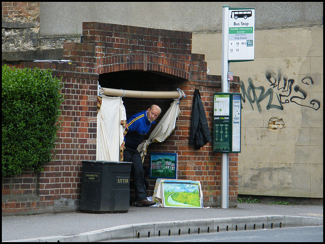 long wait for a bus