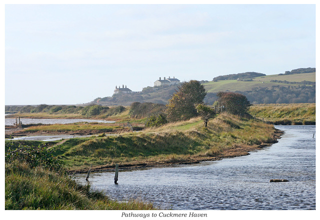 Paths to Cuckmere Haven - 22 10 2009