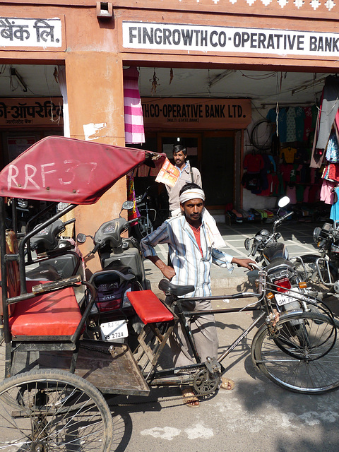 Jaipur- Bapu Bazar- Cycle Rickshaw