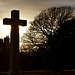 Cross in the St. Andrews Cathedral Cemetery