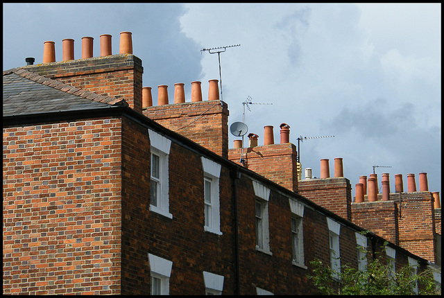 Walton Street chimneys