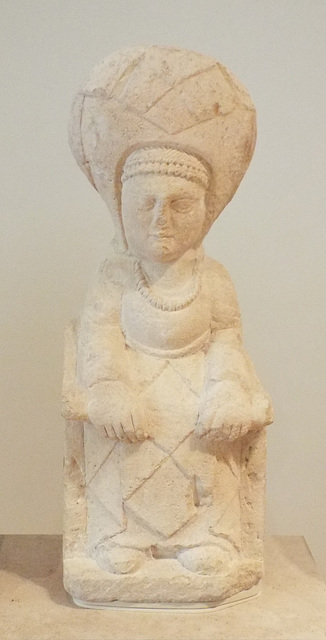 Iberian Seated Lady in the Archaeological Museum of Madrid, October 2022