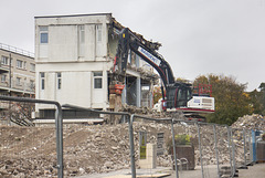 Demolition of Dumbarton Town Centre