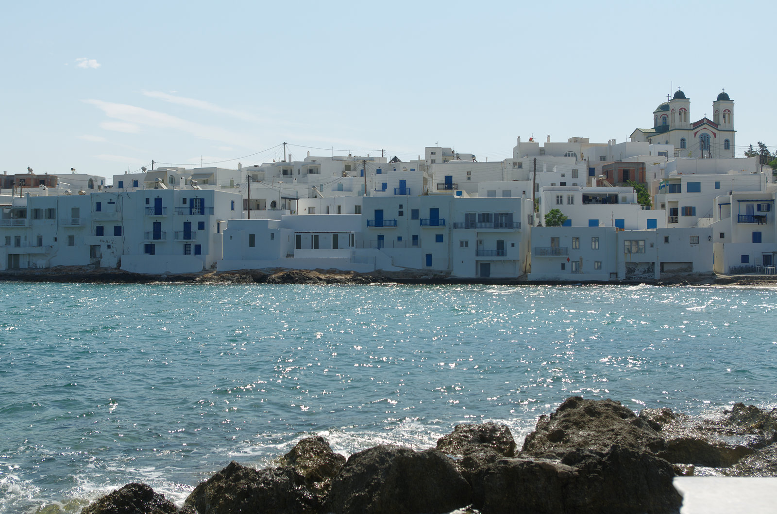 The Aegean Sea at Naoussa