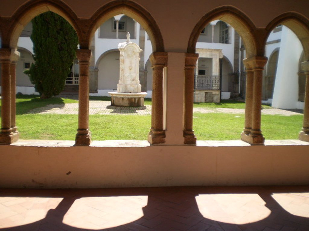 Cloister of former Saint Clare Convent.