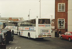 Midland Bluebird TSU 682 (F812 YNV) at Digbeth Coach Station, Birmingham - 8 Sep 1995