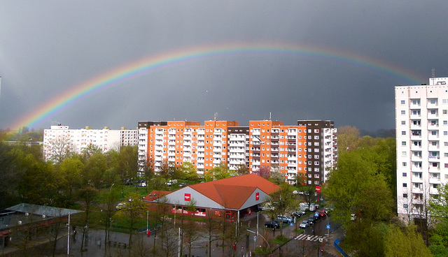 Nach dem Hagelschauer