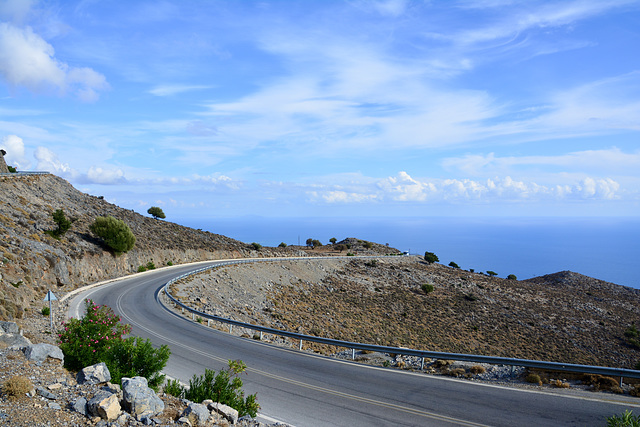 Crete 2021 – Road through the Imbros Gorge