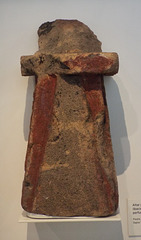 Altar for Offering Libations or Burning Perfumes in the Archaeological Museum of Madrid, October 2022