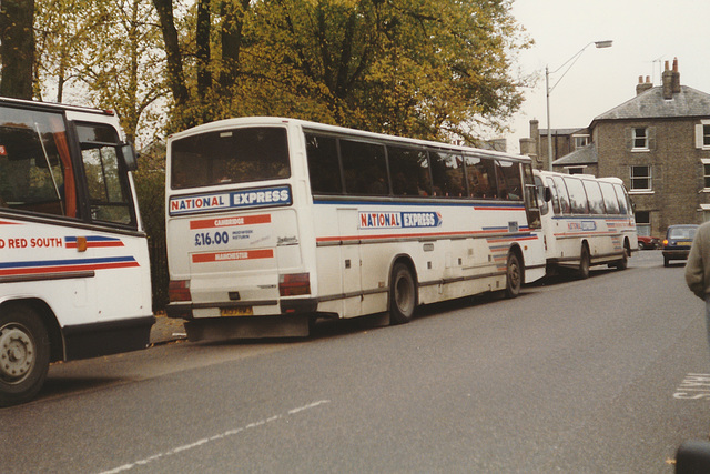 339/03 Premier Travel Services (AJS) A137 RMJ at Cambridge - 25 Oct 1988