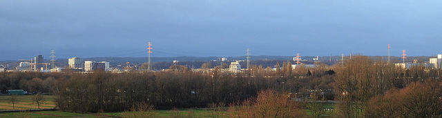 Balkonausblick Richtung Harburg