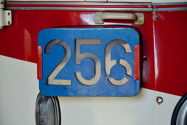 Prague 2019 – Public Transport Museum – Bus number