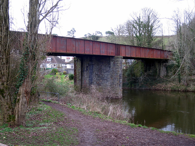 Usk railway bridge