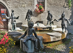 Narrenbrunnen in Lindau mit PiP