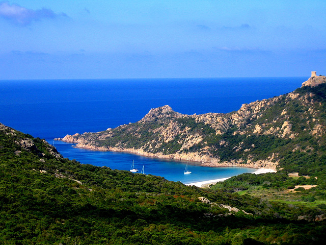 Vue typique de la Corse - 2014