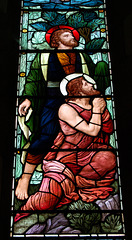 Detail of East Window, Chancel of Holy Trinity Church, Casterton, Cumbria