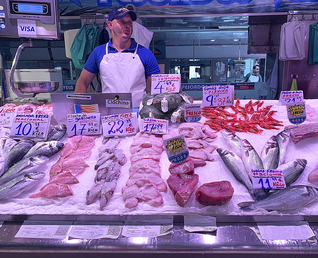 Fishmonger, Mercat Central