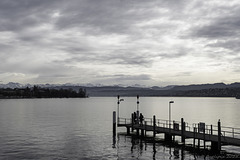 Januar am Zürichsee (© Buelipix)