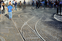 Lisbon 2018 – Rails for line 24 and 28.