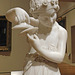 Detail of Genius of Mirth by Thomas Crawford in the Metropolitan Museum of Art, January 2022