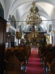 Im inneren der Maria Tempelgang Kirche