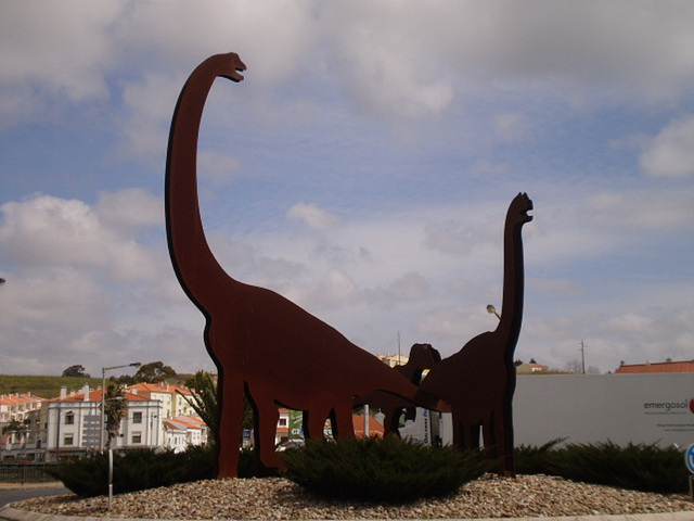 Dinosaurs roundabout.