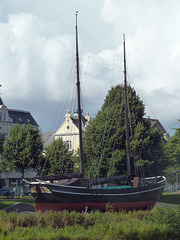 Gaffelschoner HERMINE in Cuxhaven