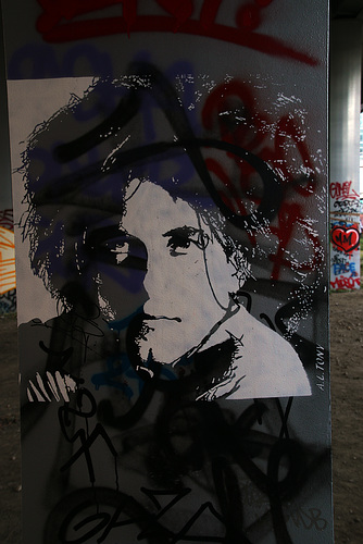 L'artiste pochoiriste A.L.Tony