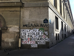 la féminicide, Paris February 2020