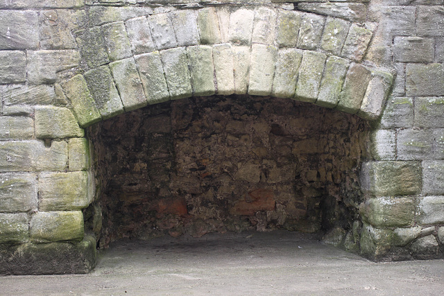 Fireplace in the Great Hall