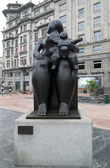 The Maternity, by Botero. The Maternity, by Botero.