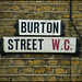 Burton Street street sign