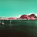 Denny's Dock and Dumbarton Rock - Infrared