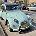 Citroën 2CV with diplomatic plate