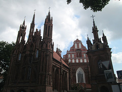 Church of Saint Anne, belfry and Church of the Bernardines.