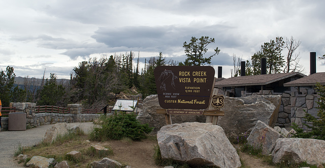 Beartooth Scenic Byway Rock Creek Vista MT (#0513)